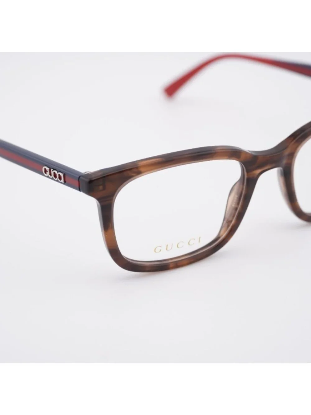 Gucci GG1928O 003 Eyeglasses Havana 53mm Square Frame